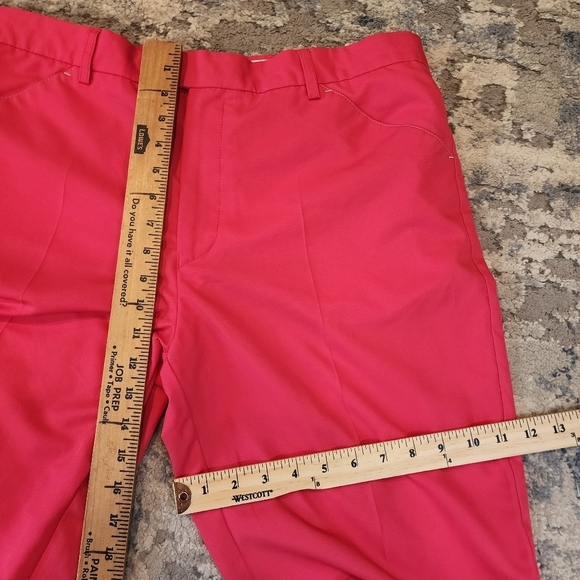 Stromberg Hot Pink High Wicking Golf Pants. Men's size 36×33. - Picture 14 of 15
